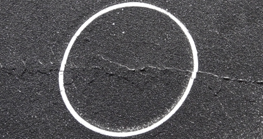 Physical model of deformation along a strike-slip fault.